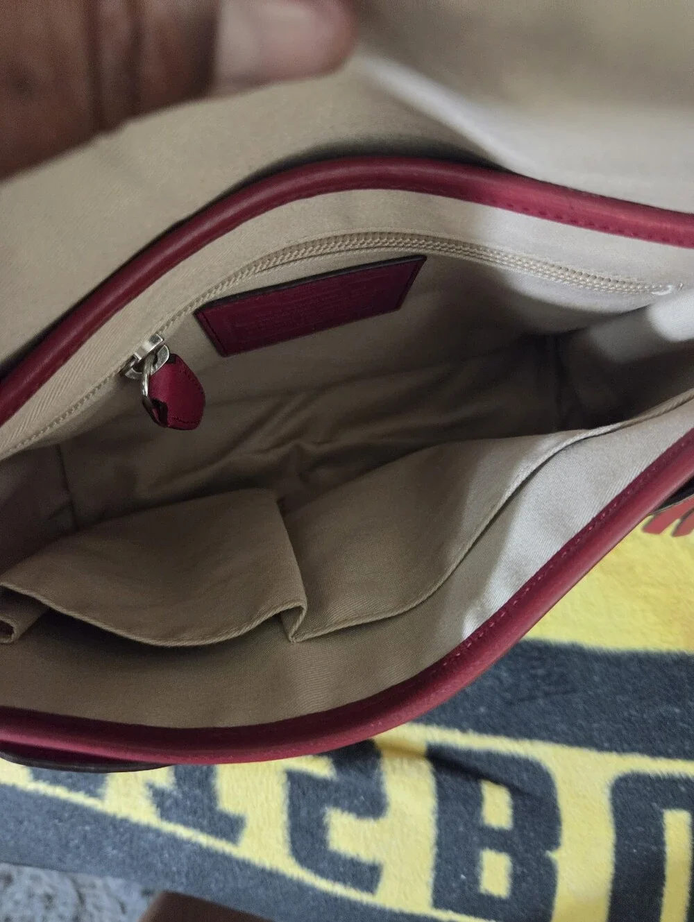 Coach 2012 Legacy Archival Rambler 21194 Red Leather